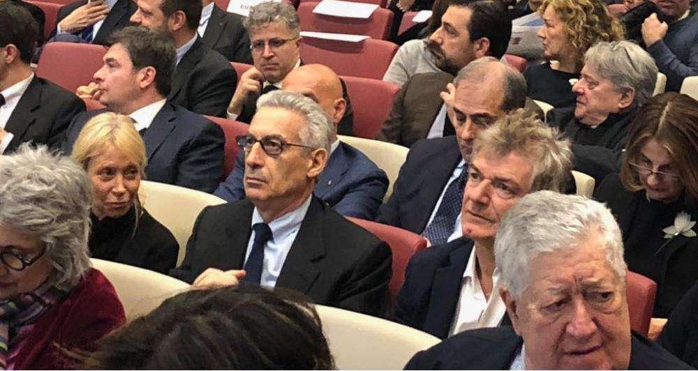 FOTO FV, Antognoni, Salica e Sapo a festa Corriere