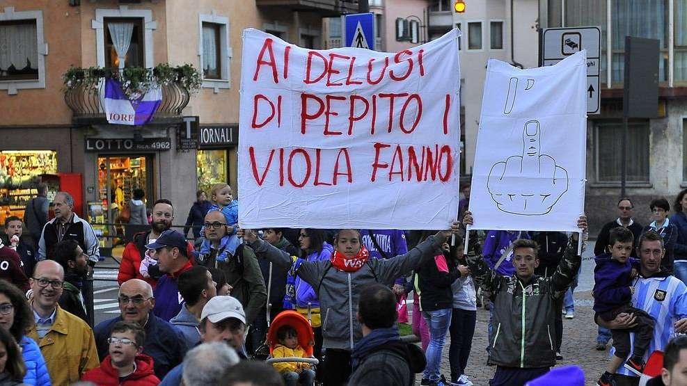 FOTO FV, E quello striscione per Prandelli...