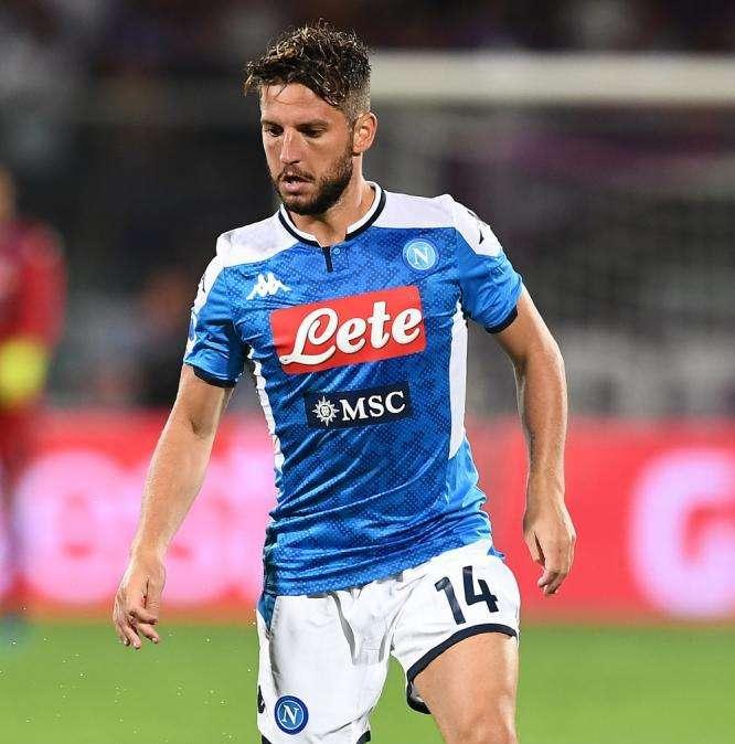NAP-SAM AL 45', Partenopei avanti 1-0 con Mertens