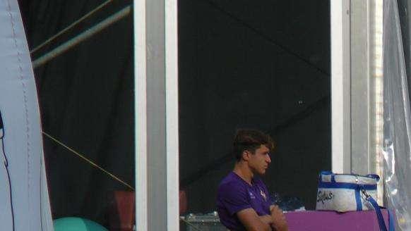 FOTO FV, Niente allenamento in campo per Chiesa jr