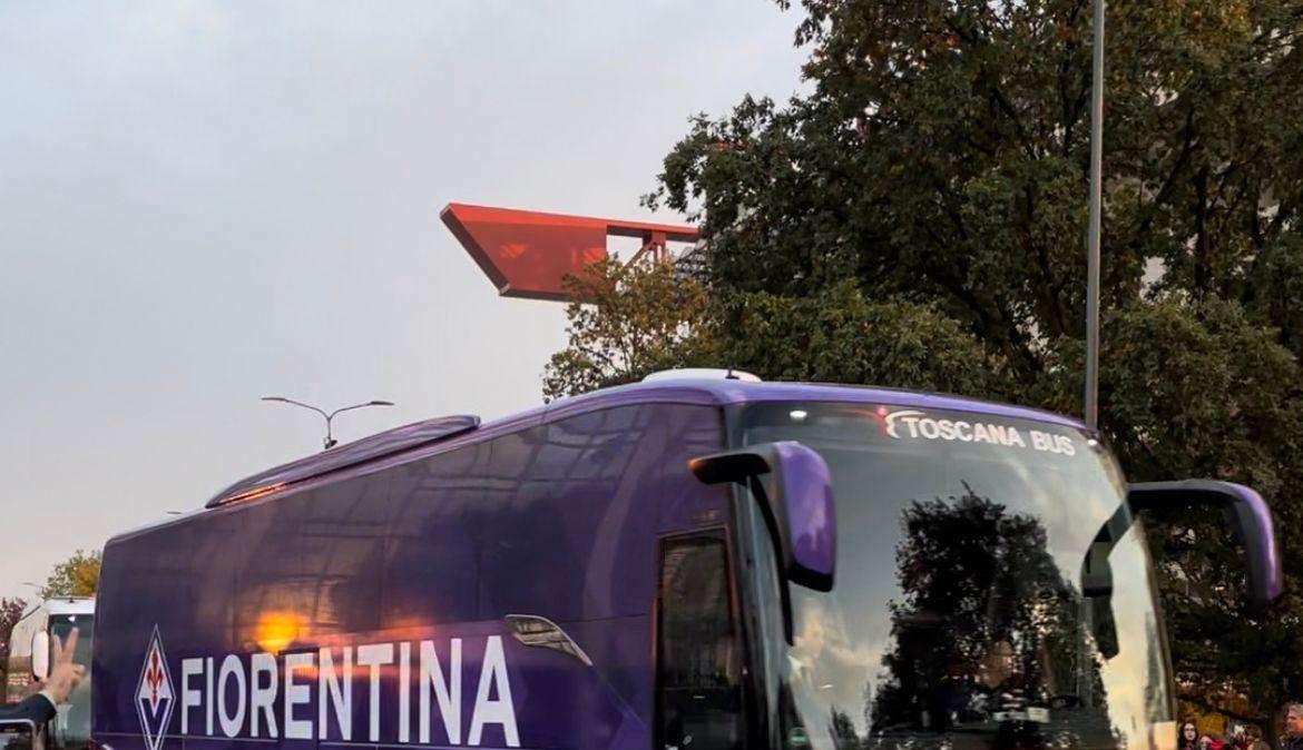 VIDEO FV, La Fiorentina è arrivata a San Siro