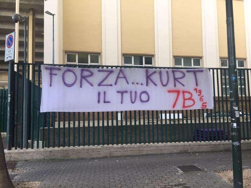 FOTO-VIDEO FV, Striscione al Franchi per Hamrin