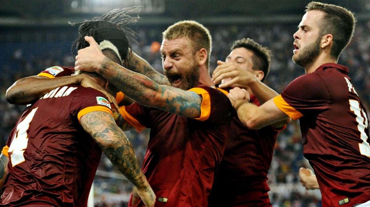 ROM-FIO 2-0, Male i viola, vincono i giallorossi