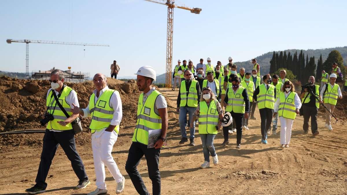 VIOLA PARK, Lavori spediti: importante il weekend