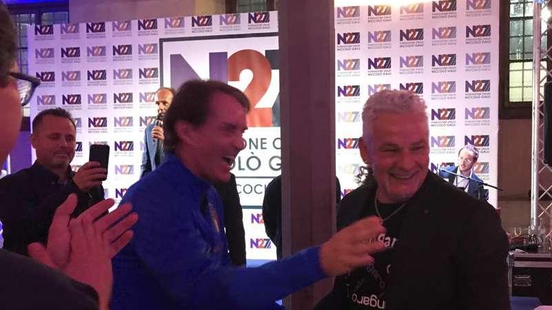 FOTO FV, Anche Baggio e Mancini a S. Maria Novella