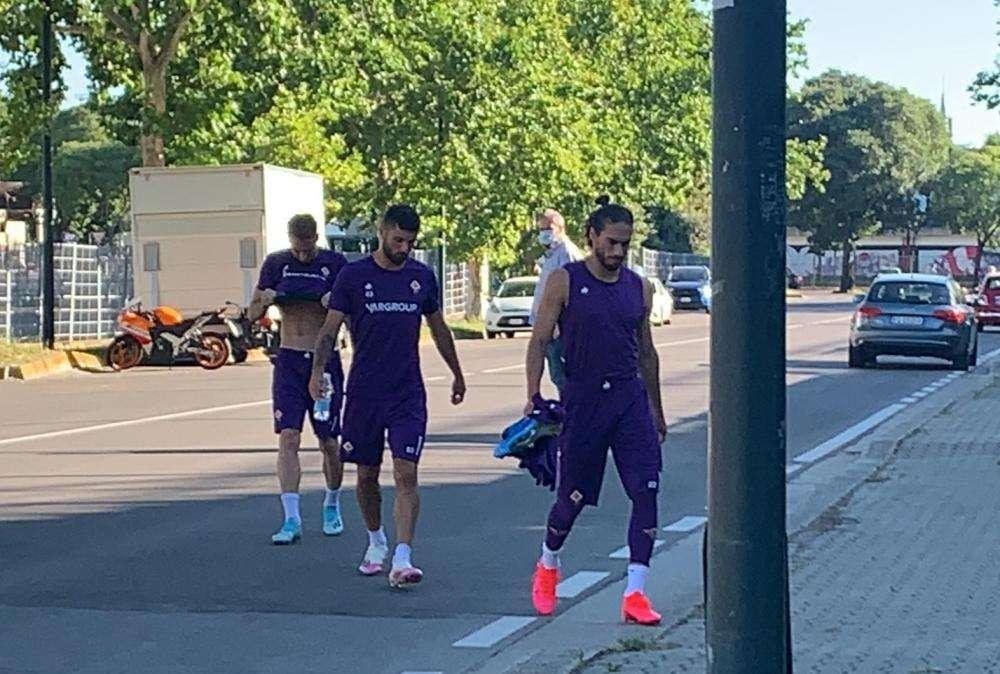 VIDEO FV, L'allenamento dei viola al Franchi