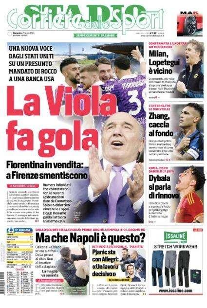 COR.SPORT, Viola in vendita? A Firenze smentiscono