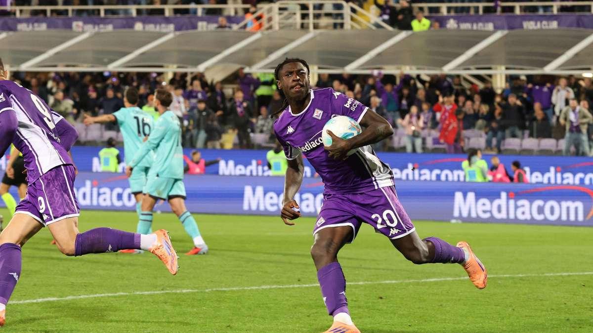 Kean: "Il rigore non pesava. Firenze merita tanto, ci vuole positività in vista dell'Inter"