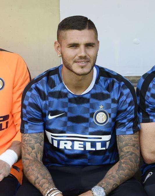 ICARDI, Ieri in gruppo. Vuole esserci contro i viola