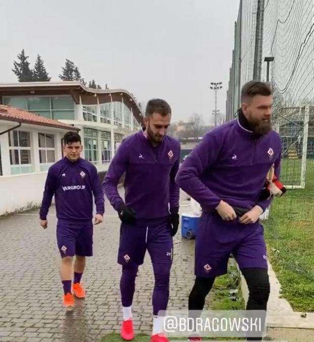 FOTO, Agudelo si allena ai Campini: sarà convocato