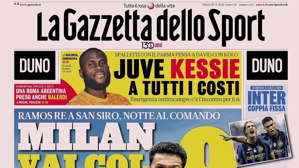 Rassegna stampa, ecco le prime pagine dei quotidiani sportivi