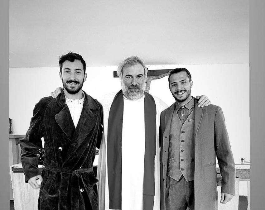 CECCHERINI, Riceve la cresima. Venuti padrino