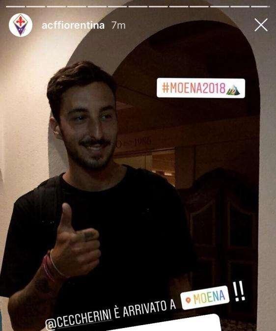 FOTO, Federico Ceccherini è arrivato a Moena