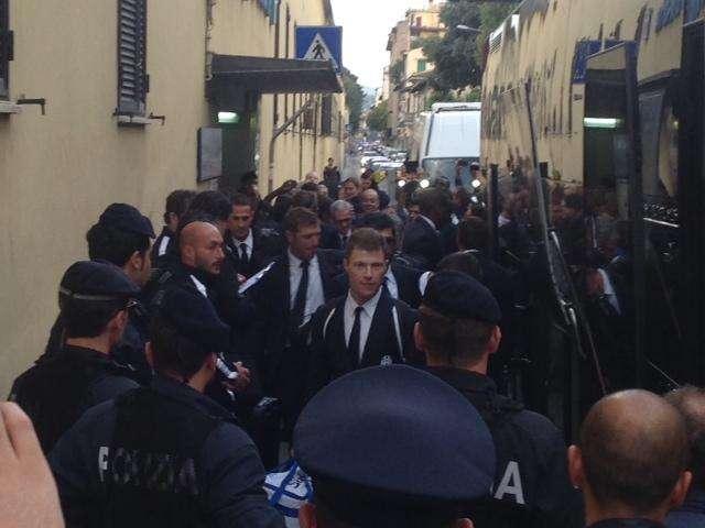 VIDEO FV, La Juve arriva a Firenze tra l'indifferenza