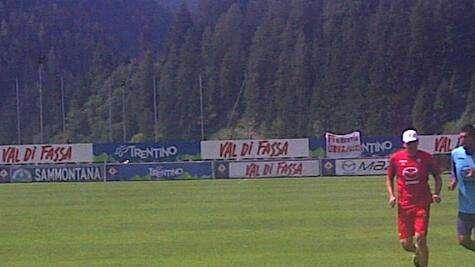 MOENA, Munùa in campo col preparatore Lopez