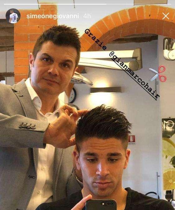 FOTO, Sportiello e Simeone cambiano look