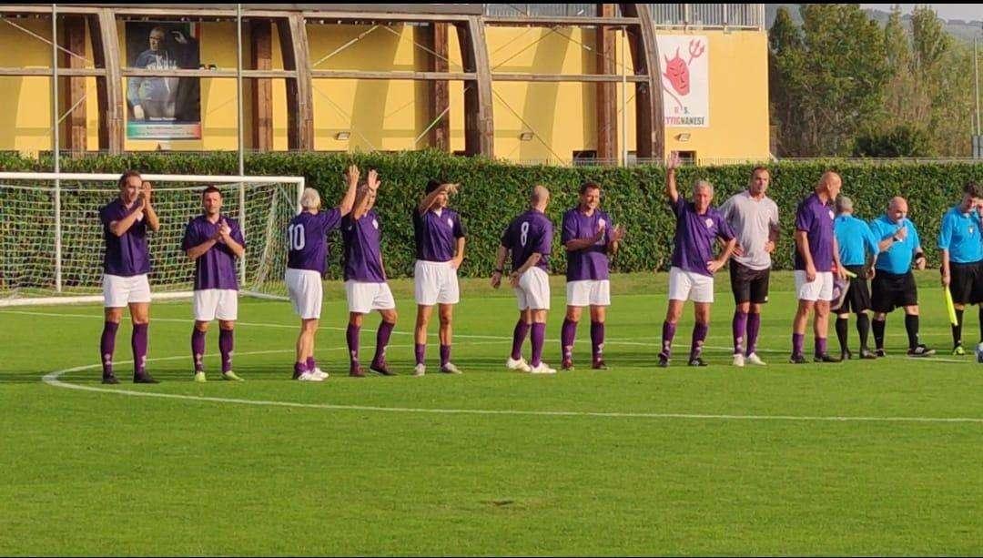 FOTO-VIDEO FV, Gara tra ex glorie viola a Coverciano