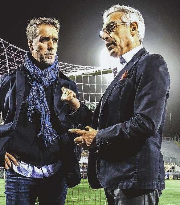 FOTO, Al Franchi Batistuta salutato da Salica
