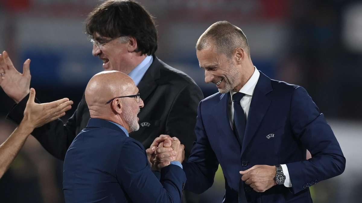 CEFERIN, "Indagine su Gravina? L'Uefa è con lui"