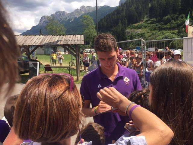 FOTO FV, Pasqual, Ilicic e Bakic agli autografi 