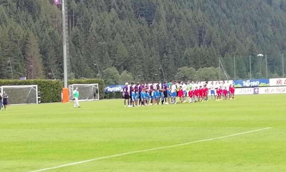 FOTO FV, Le squadre in campo a Moena