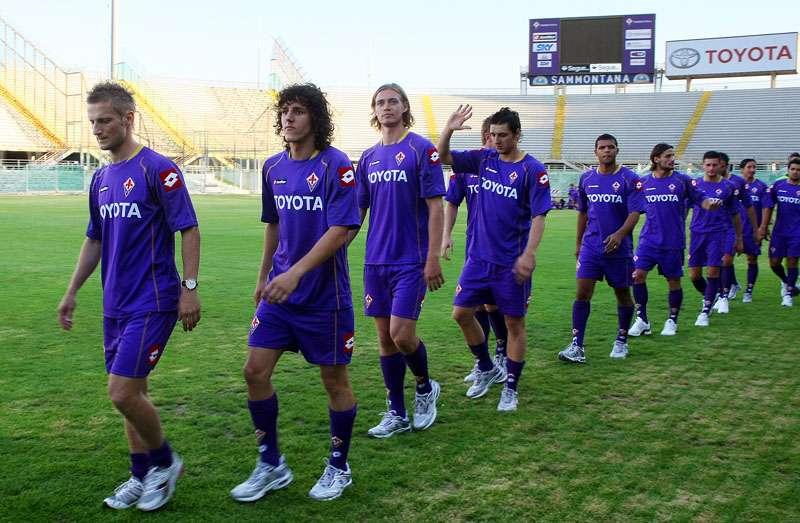 FIORENTINA-CHIEVO, Squadre negli spogliatoi