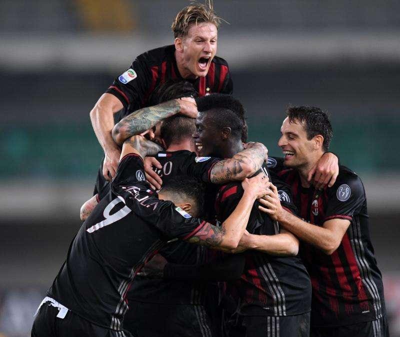 SERIE A, Il Milan strapazza per 3-1 il Chievo Verona