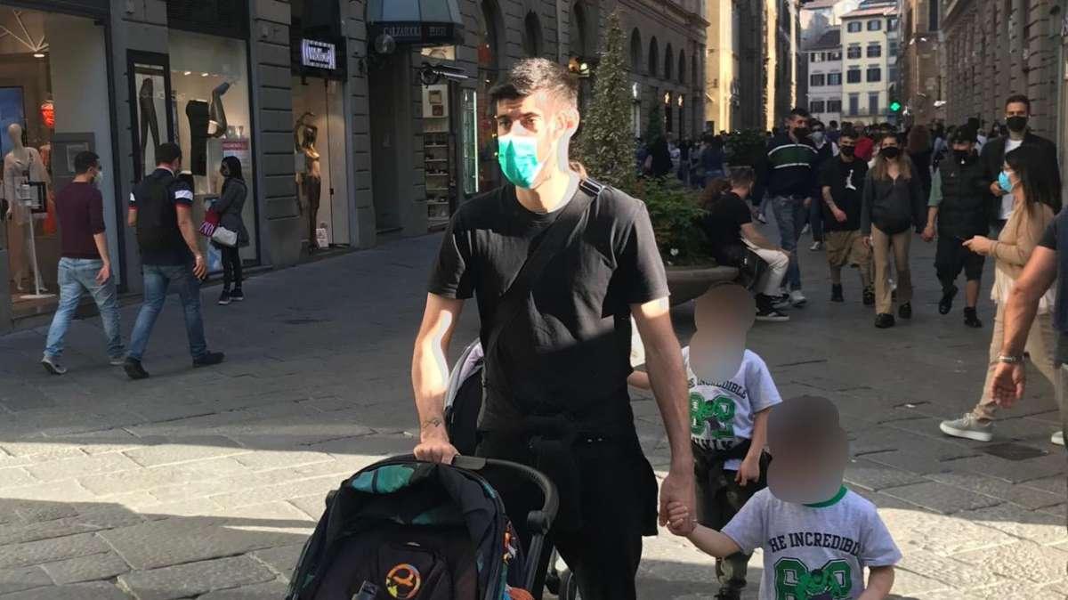 FOTO FV, Riecco Benassi a Firenze: oggi in centro