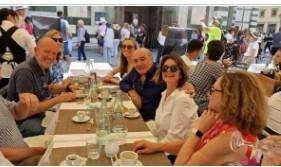 Commisso e Firenze, un amore nato con Catherine e rafforzato a tavola