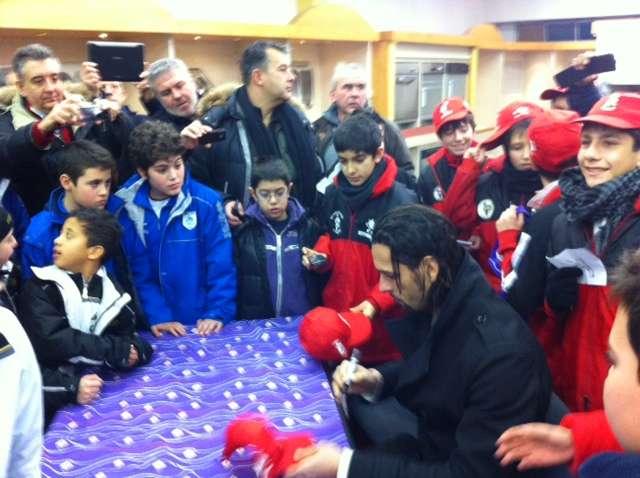 AMAURI, Foto e autografi all'aperitivo ViolaScuro