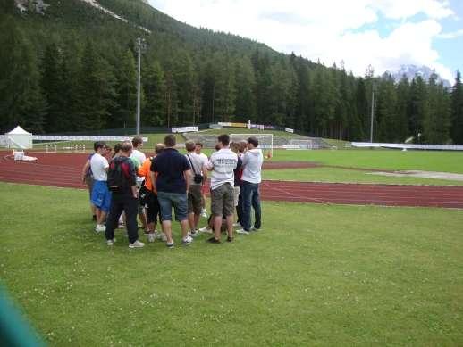 CORTINA, Gruppo di preparatori a lezione da Bovenzi