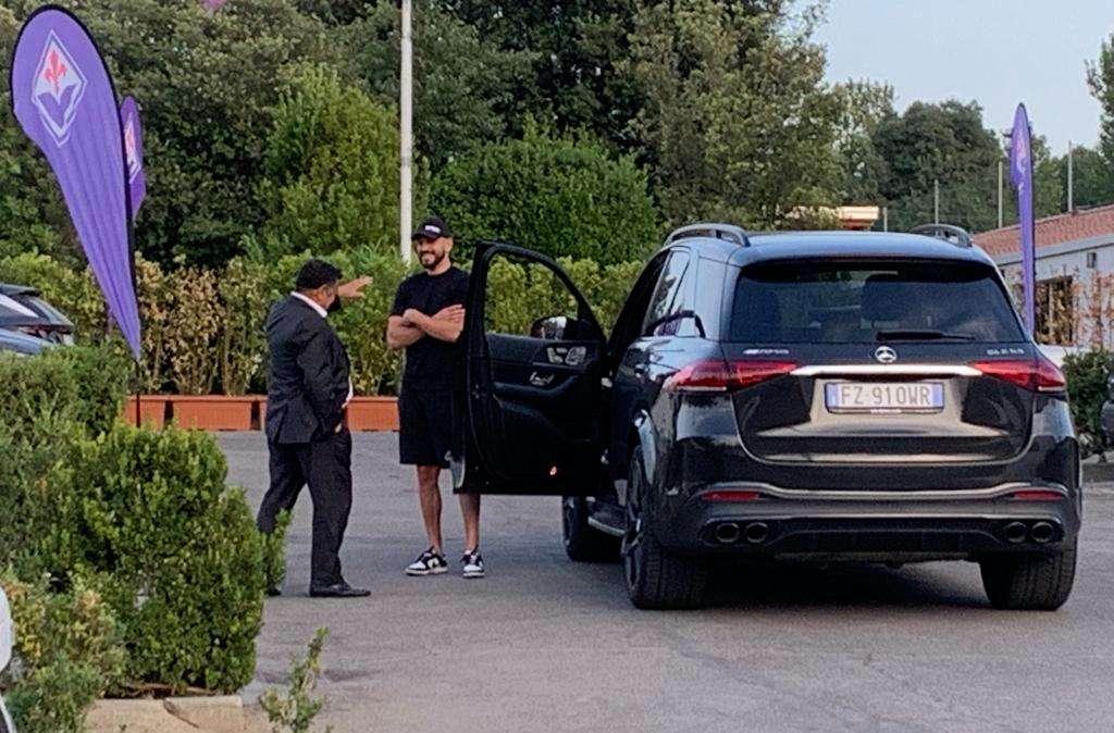 FOTO FV, Barone accoglie Saponara  ai campini
