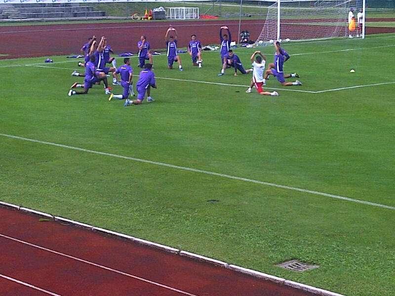 CORTINA, Squadra finalmente in campo