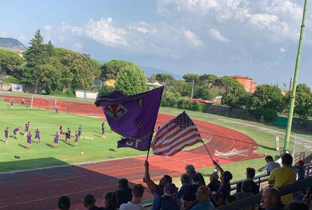 FOTO FV, Al "Mariotti" bandiera USA per Commisso