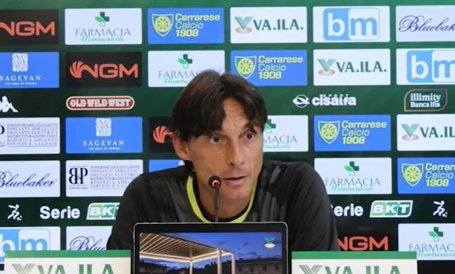 Cioffi via dalla Carrarese, al suo posto in arrivo Guido Pagliuca
