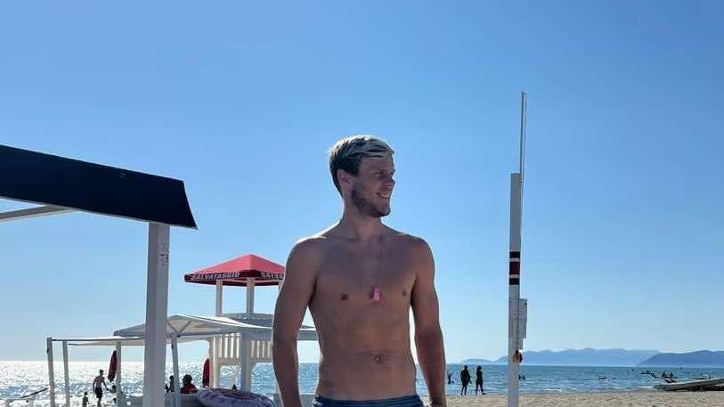 FOTO, Anche Kokorin sceglie il mare della Toscana 