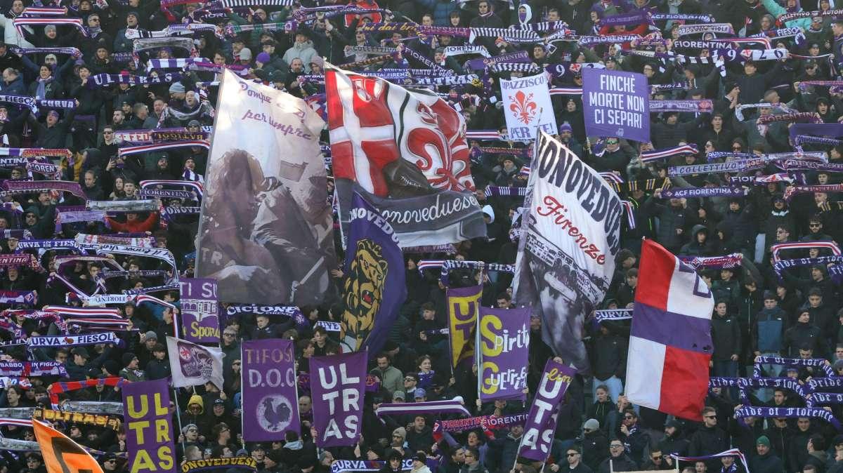 Mille tifosi viola a S.Siro: la Fiesole non lascia sola la Fiorentina nemmeno di lunedì
