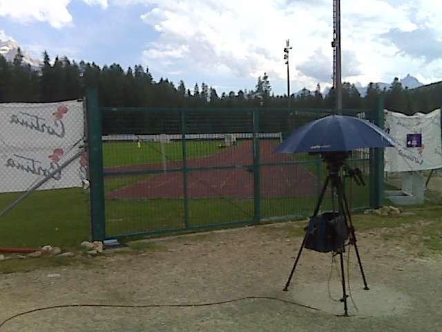 CORTINA, Squadra in campo e corsa nei boschi