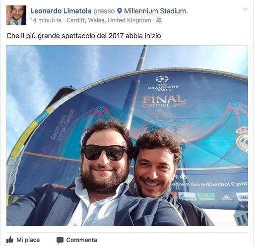 LIMATOLA, A Cardiff per "il più grande spettacolo '17"