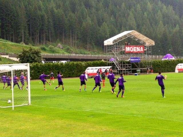 FOTO FV, L'allenamento pomeridiano dei viola