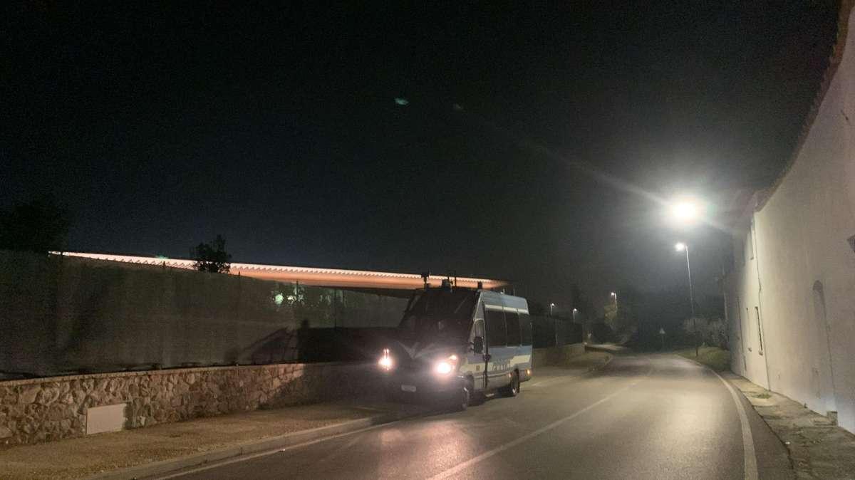 Squadra arrivata sotto scorta al Viola Park: centro sportivo blindato