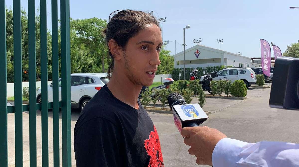 MALEH, Prime parole viola: "Contento di essere qua"
