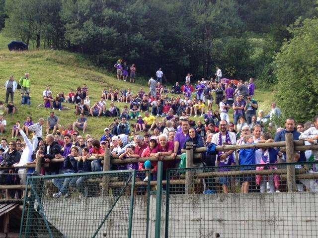 FOTO FV, I tifosi viola assiepati sulle colline