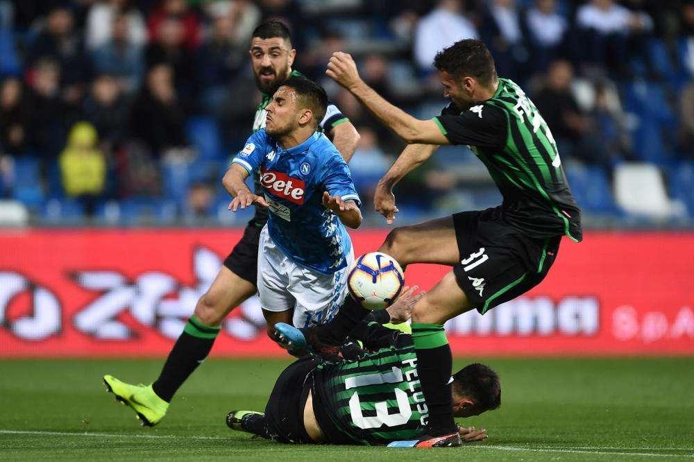 SERIE A, Sassuolo-Napoli finisce in pareggio: 1-1