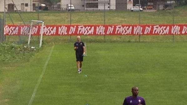 FOTO FV, Viola in campo: c'è Pepito, a parte Baba