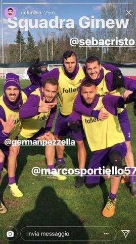 FOTO, Saponara e compagni scherzano in allenamento 