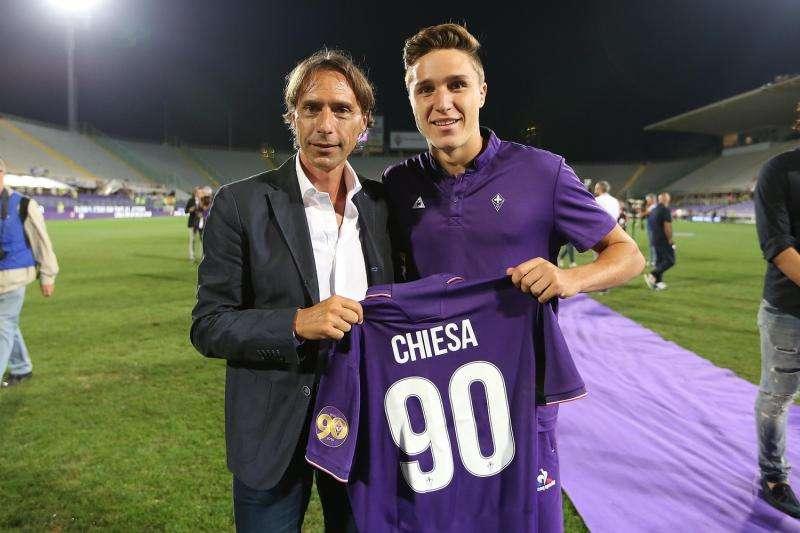 E. CHIESA, Federico felice qui: è riconoscente ai viola