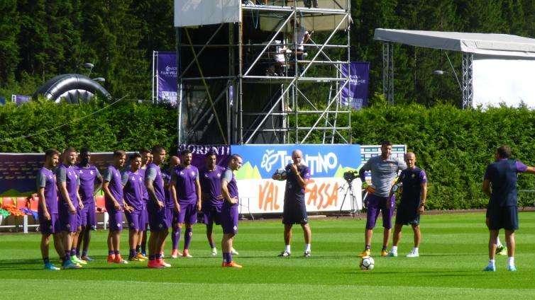 LIVE FV, Rivivi il primo allenamento viola a Moena