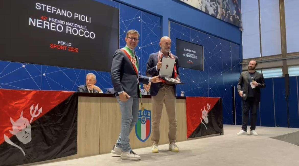 VIDEO FV, Stefano Pioli premiato al Nereo Rocco