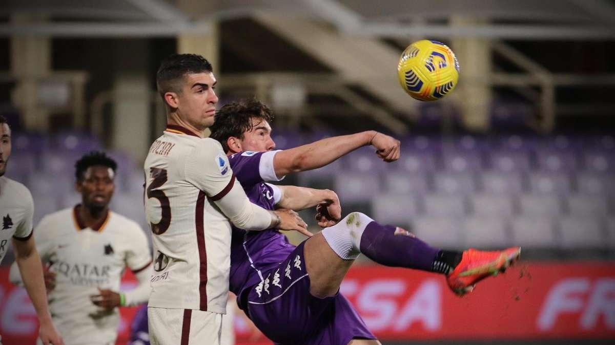 FIO-ROM, Al 45' è 0-0 ma i viola si fanno preferire